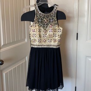 Black and Gold dress 👗